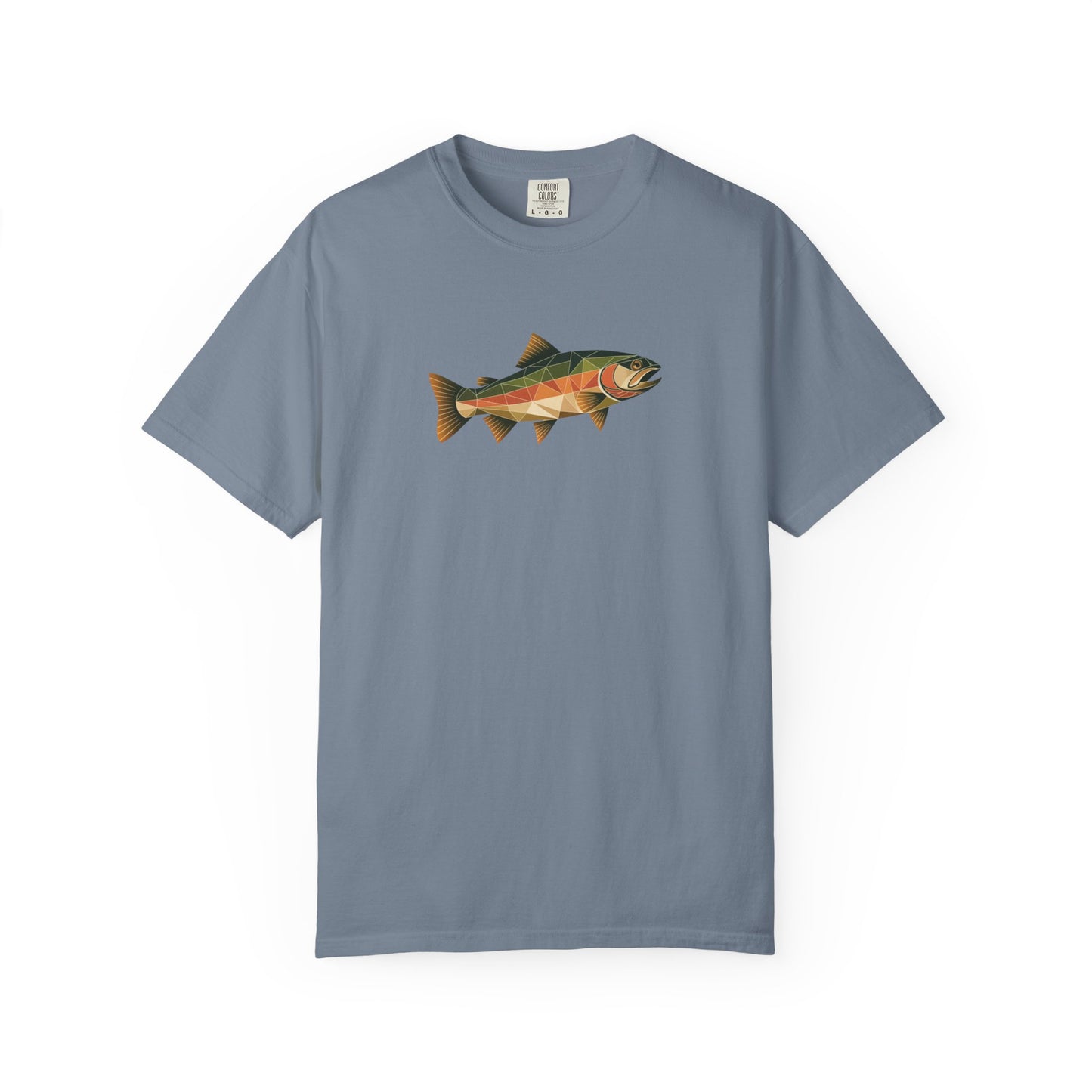 Trout Fishing T-Shirt – Abstract Trout Design Tee