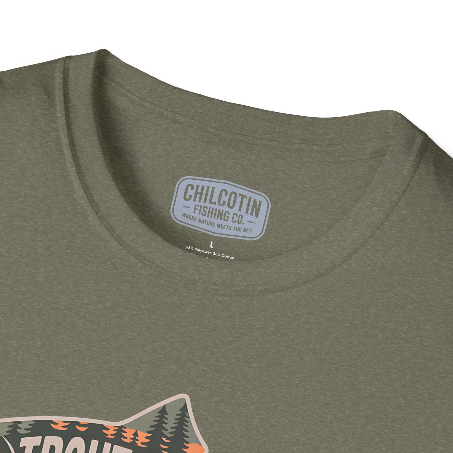 Trout Country Outline Trout T-Shirt – Fishing Apparel for Anglers