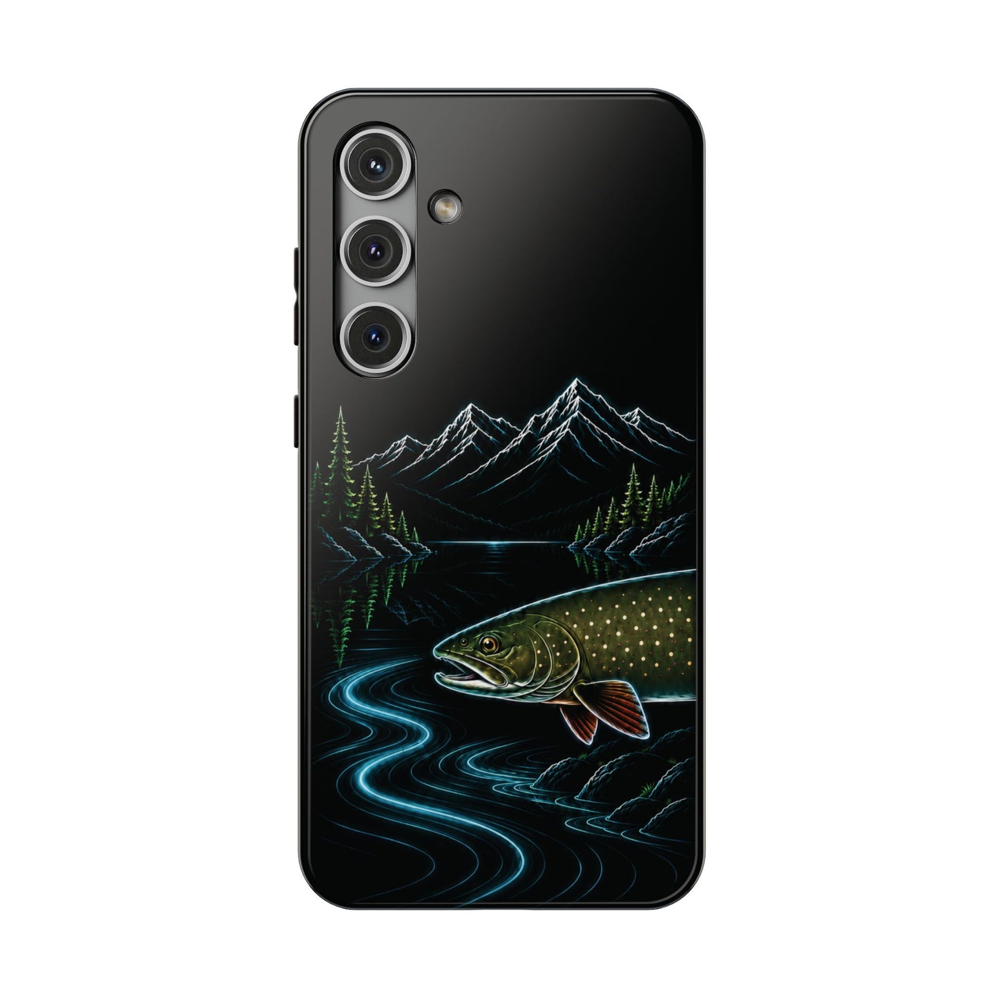 Bull Trout Neon Wilderness Tough Phone Case