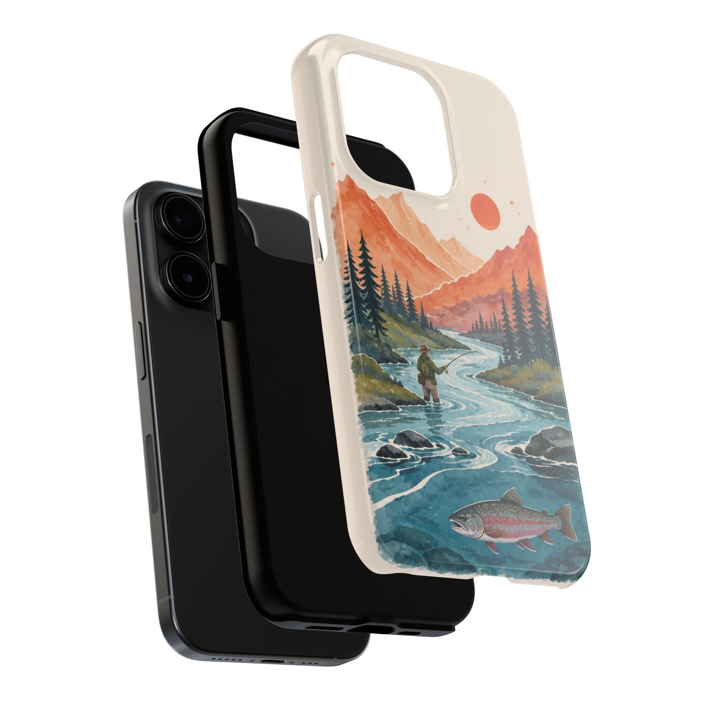 Rainbow Trout Country Phone Case