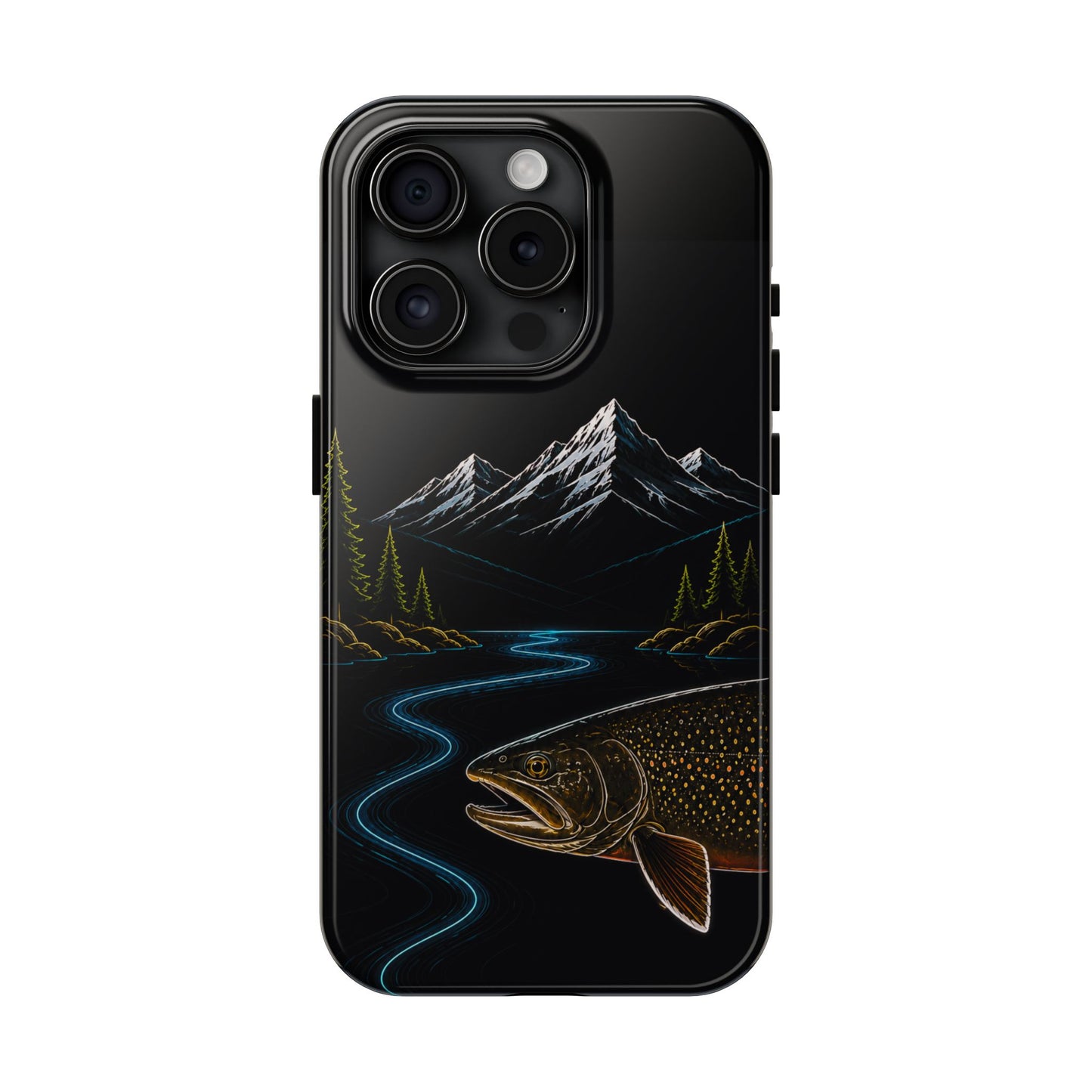Bull Trout Neon Wilderness Tough Phone Case