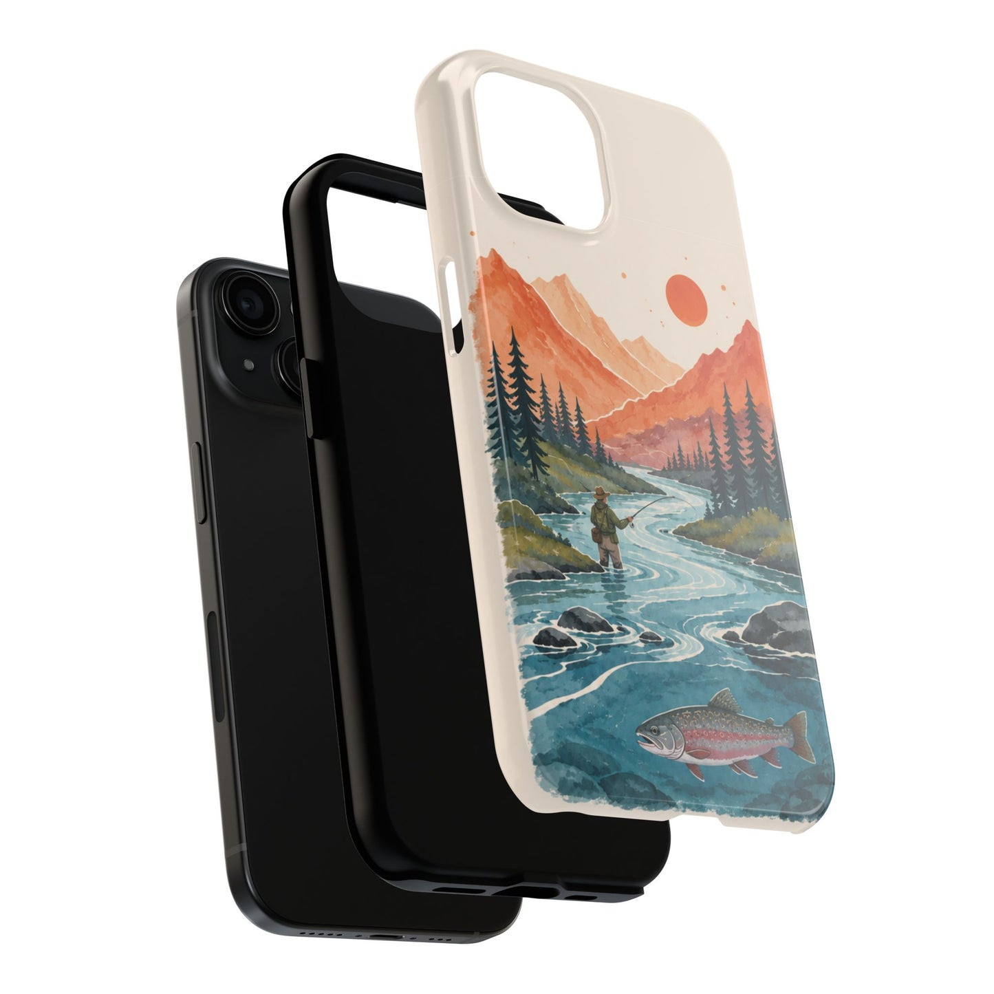 Rainbow Trout Country Phone Case