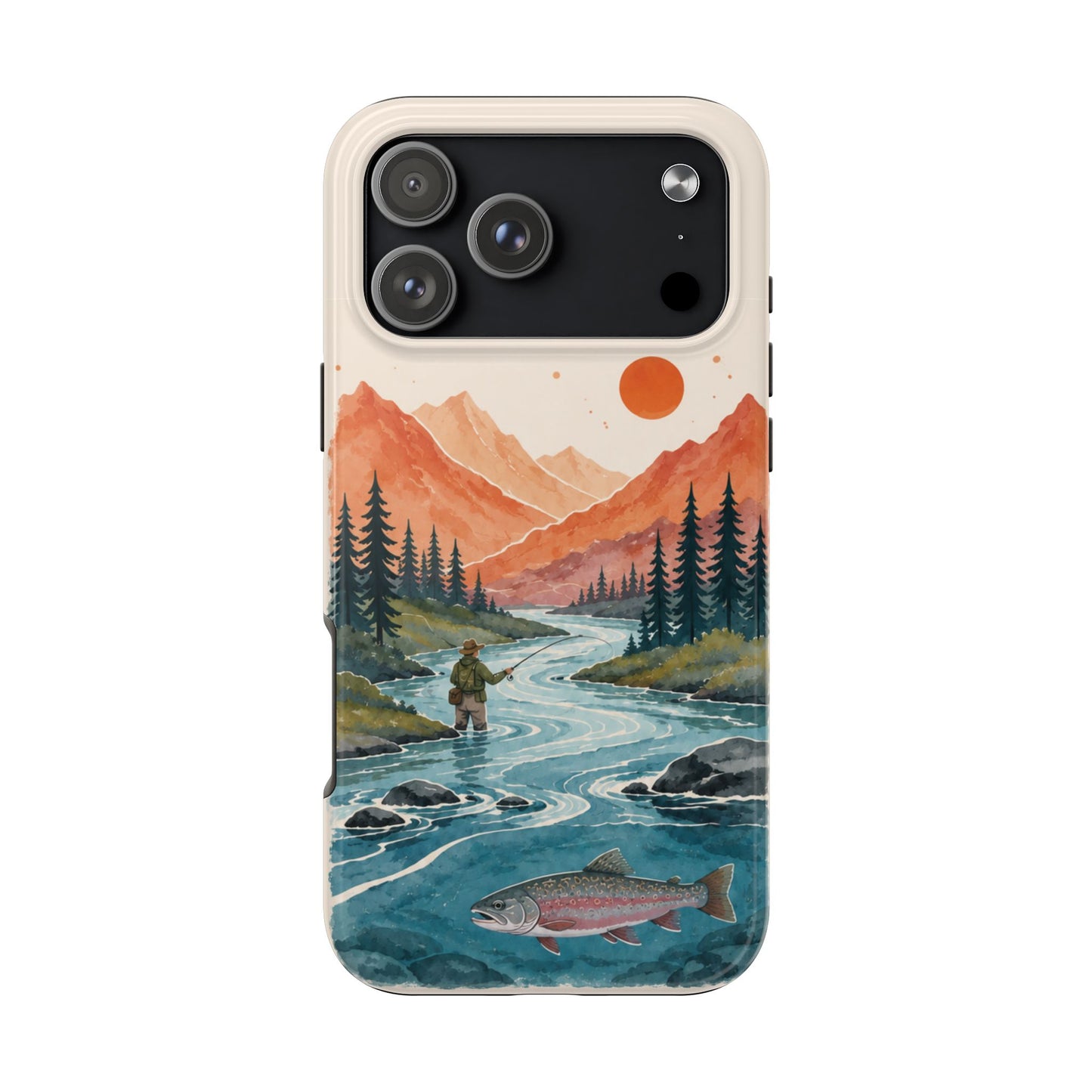 Rainbow Trout Country Phone Case