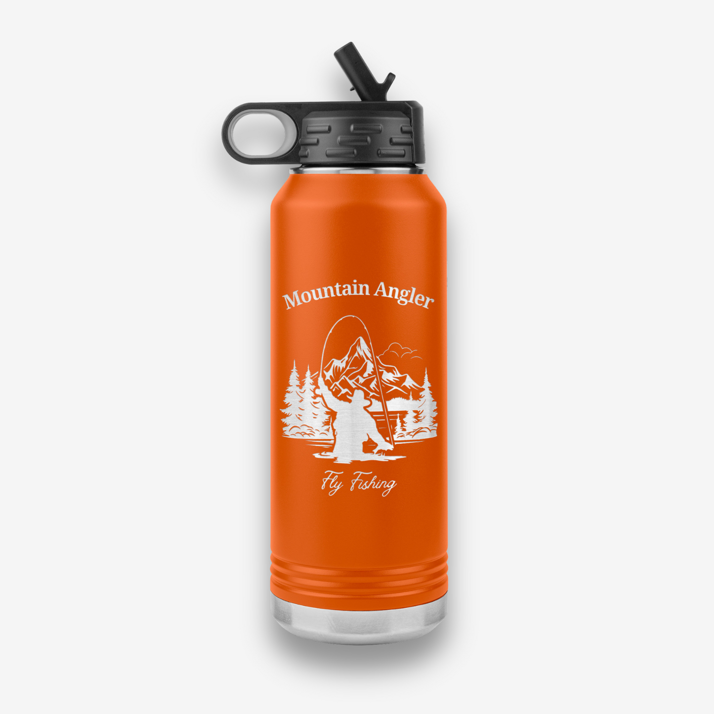 Mountain Angler Fly Fishing Water Bottle 32oz