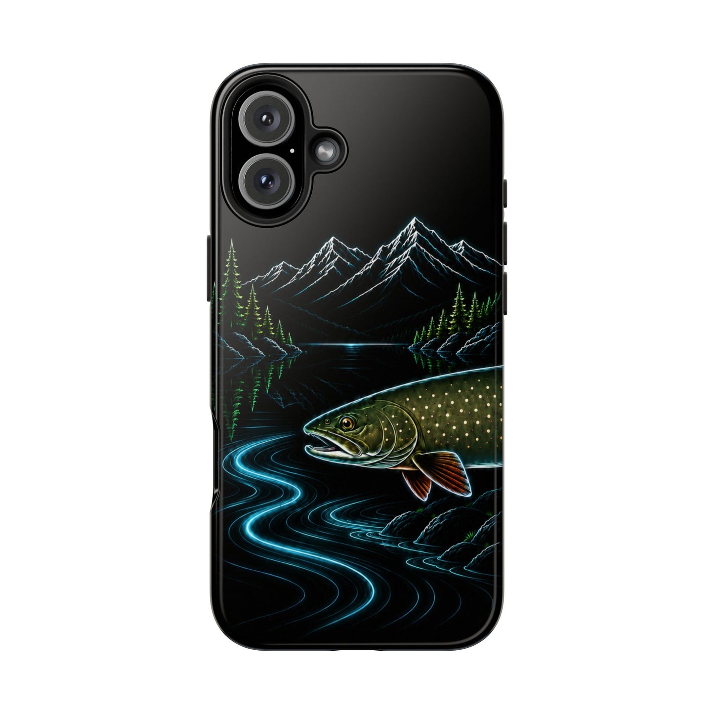 Bull Trout Neon Wilderness Tough Phone Case