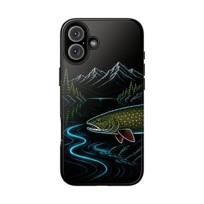 Bull Trout Neon Wilderness Tough Phone Case
