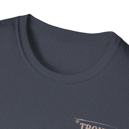 Trout Hunter T-Shirt - Fishing Humor Tee, Outdoor Enthusiast Gift, Camping Apparel, Nature Lover Shirt, Father's Day Present
