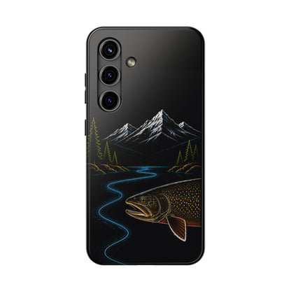 Bull Trout Neon Wilderness Tough Phone Case
