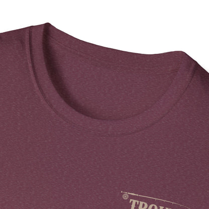 Trout Hunter T-Shirt - Fishing Humor Tee, Outdoor Enthusiast Gift, Camping Apparel, Nature Lover Shirt, Father's Day Present