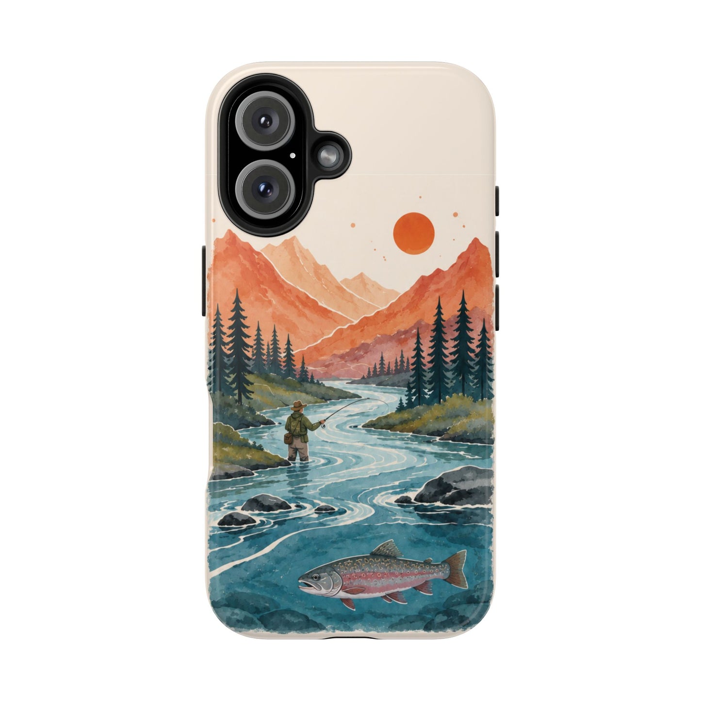 Rainbow Trout Country Phone Case