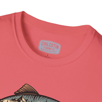 Trout Country Wild Water Wild Fishing T-Shirt | Rugged Outdoor Fishing Tee for Anglers