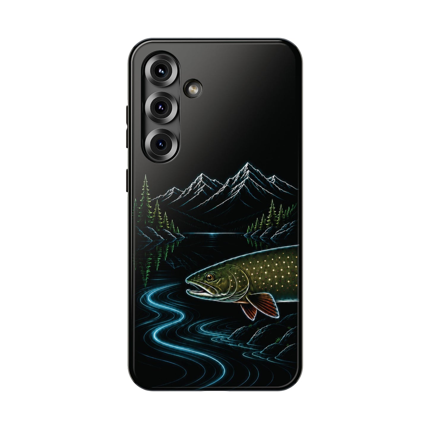 Bull Trout Neon Wilderness Tough Phone Case