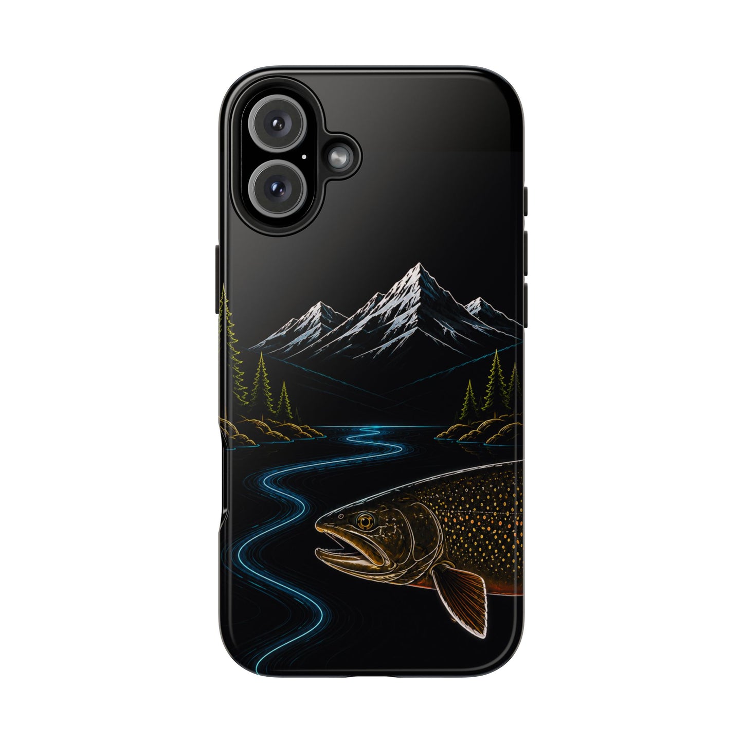 Bull Trout Neon Wilderness Tough Phone Case