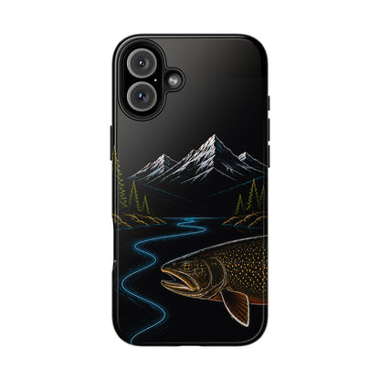 Bull Trout Neon Wilderness Tough Phone Case