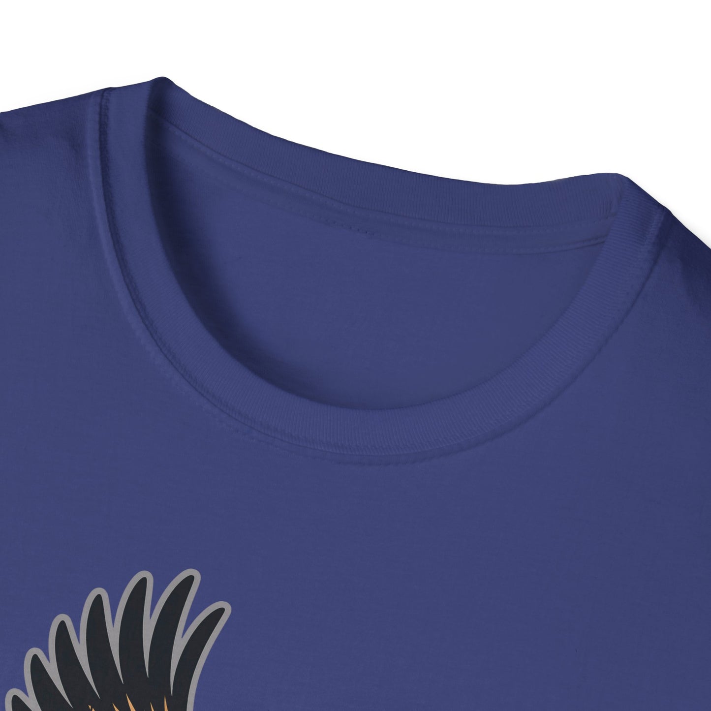 Eagle Trout Hunter Graphic Tee, Fishing Shirt, Unisex Softstyle T-Shirt, Gift for Anglers, Fishing Enthusiast Apparel