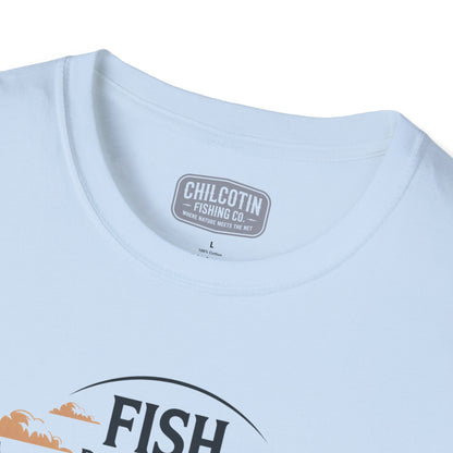 Fish Don’t Live in Ugly Places Fishing T-Shirt | Scenic Angler Tee