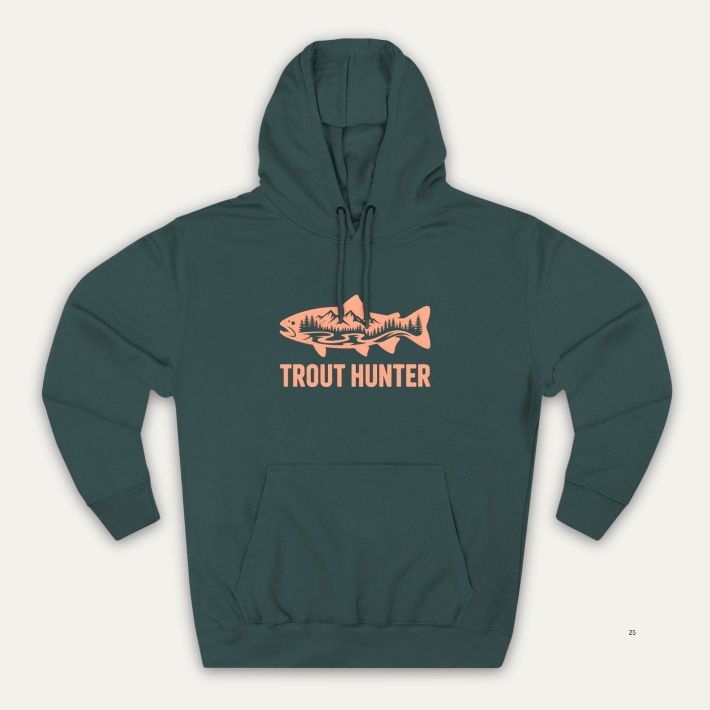 Orange Trout Hunter Hoodie