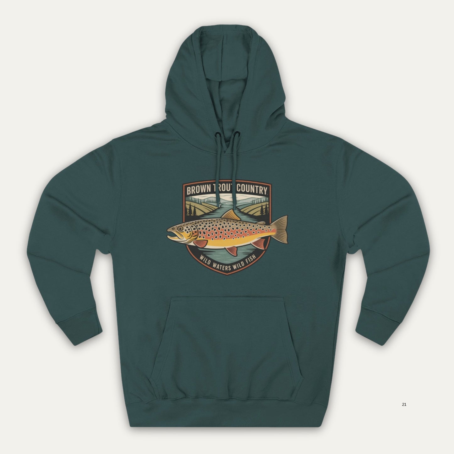 Brown Trout Country Hoodie