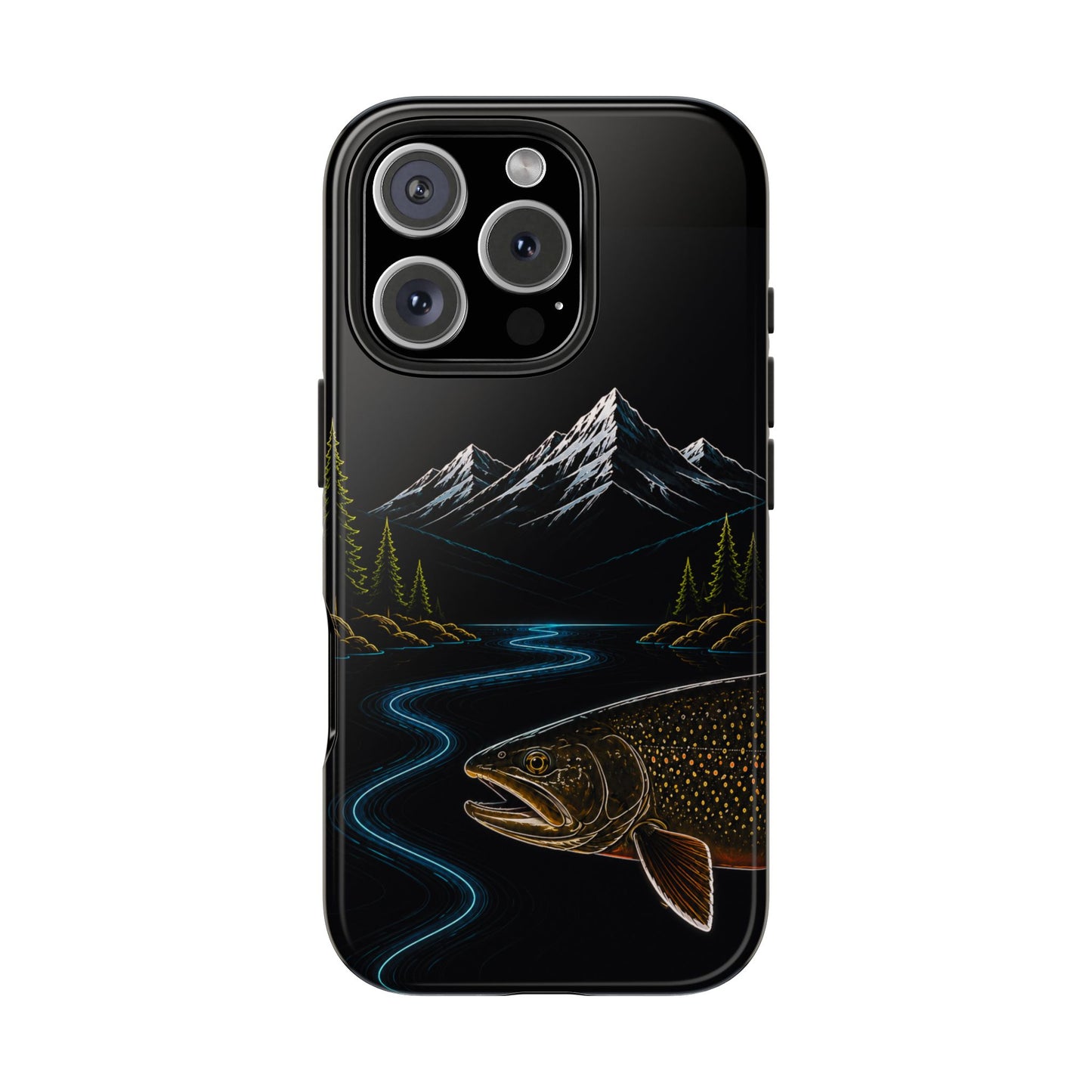 Bull Trout Neon Wilderness Tough Phone Case