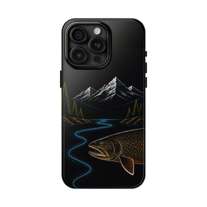 Bull Trout Neon Wilderness Tough Phone Case