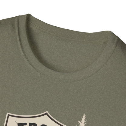 Trout Hunter T-Shirt, Fishing Tee, Unisex Apparel, Outdoor Shirt, Gift for Anglers, Casual Wear, Nature Lover Gear