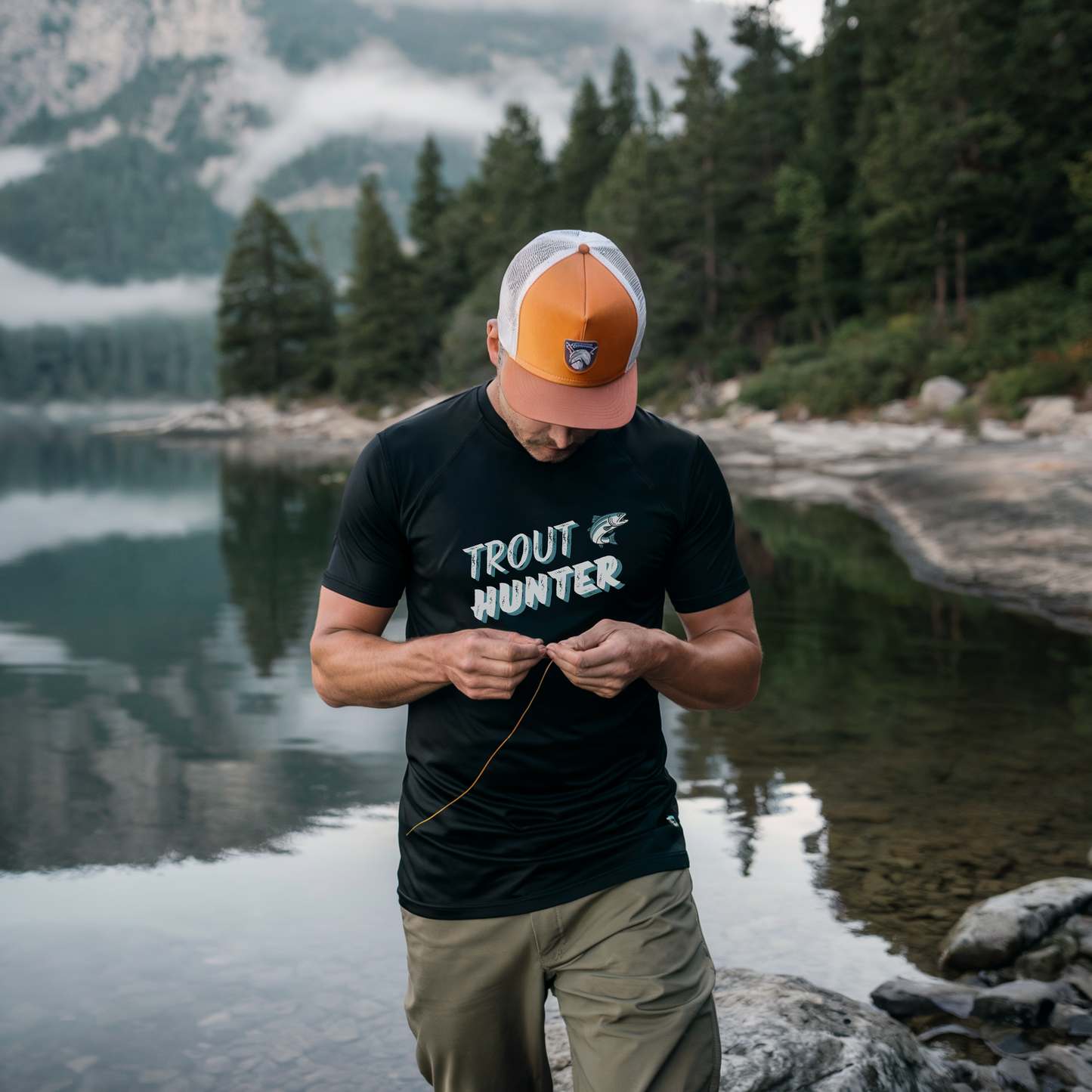 Trout Hunter T Shirt