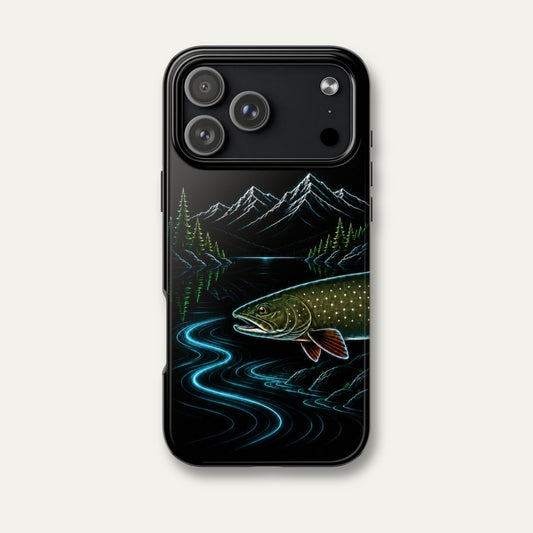 Bull Trout Neon Wilderness Tough Phone Case