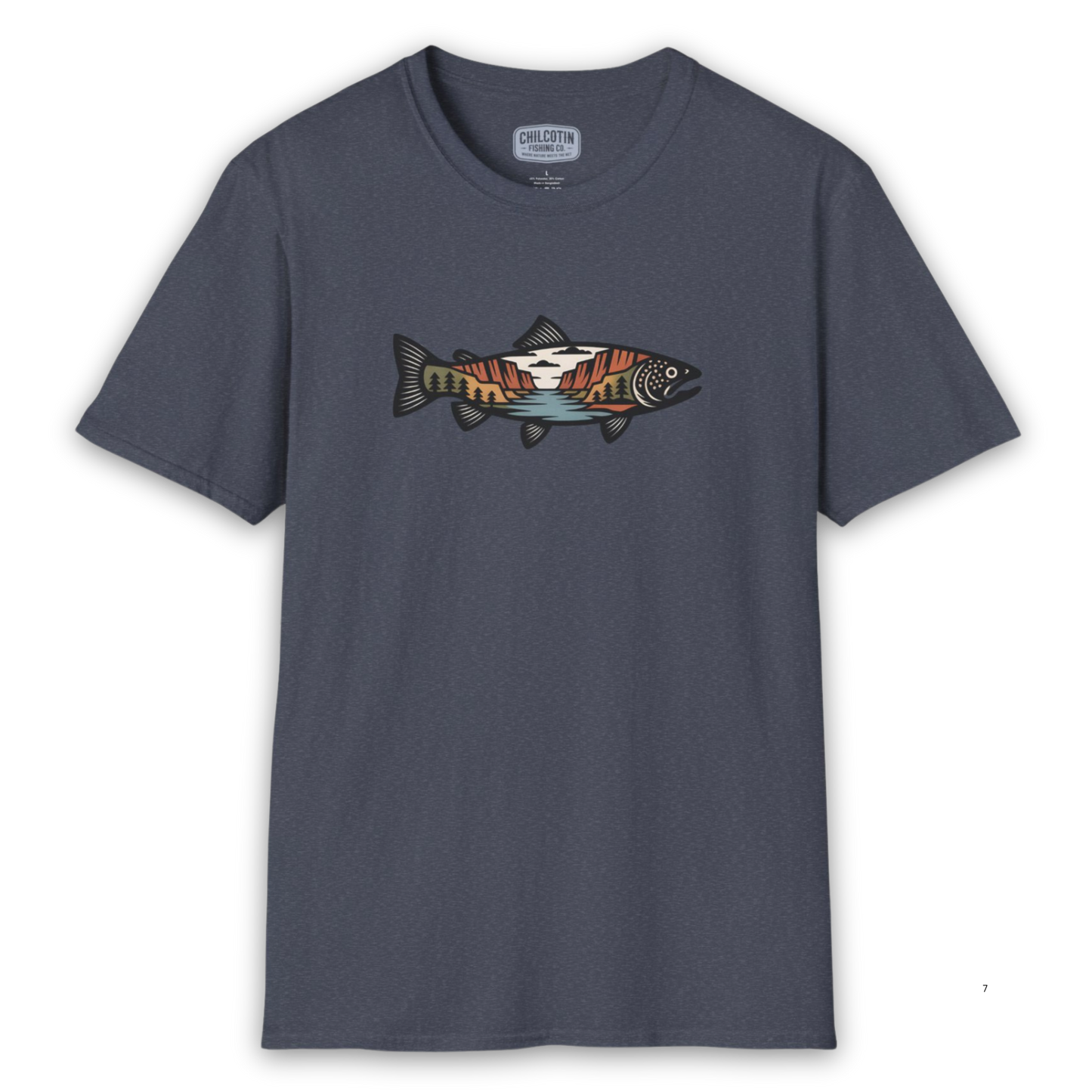 Wild Waters Trout Fishing Tee – Outdoor & Angler T-Shirt