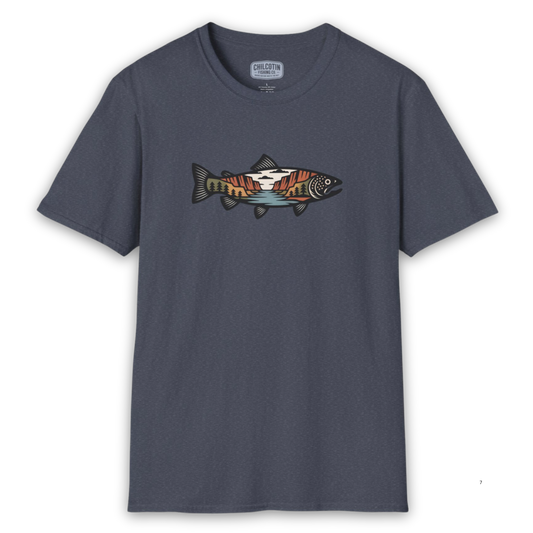 Wild Waters Trout Fishing Tee – Outdoor & Angler T-Shirt