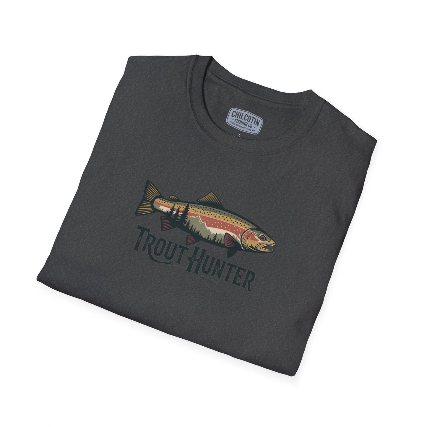 Trout Hunter Fishing T-Shirt – Comfortable Tee for Anglers