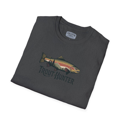 Trout Hunter Fishing T-Shirt – Comfortable Tee for Anglers