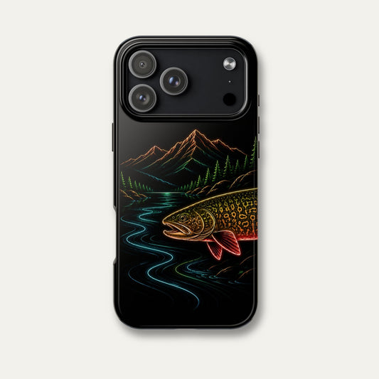 Tiger Trout Neon Wilderness Tough Phone Case