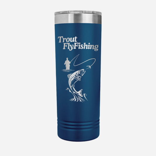 Trout Fly Fishing Tumbler