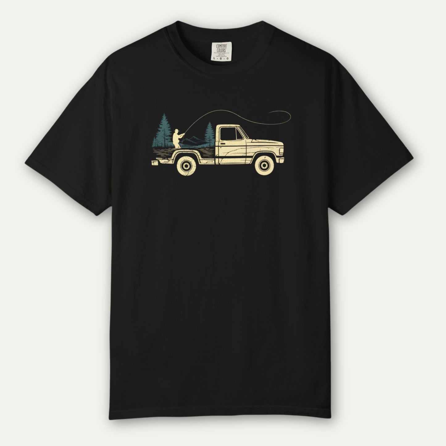 Backroads Trout Fishing Tee
