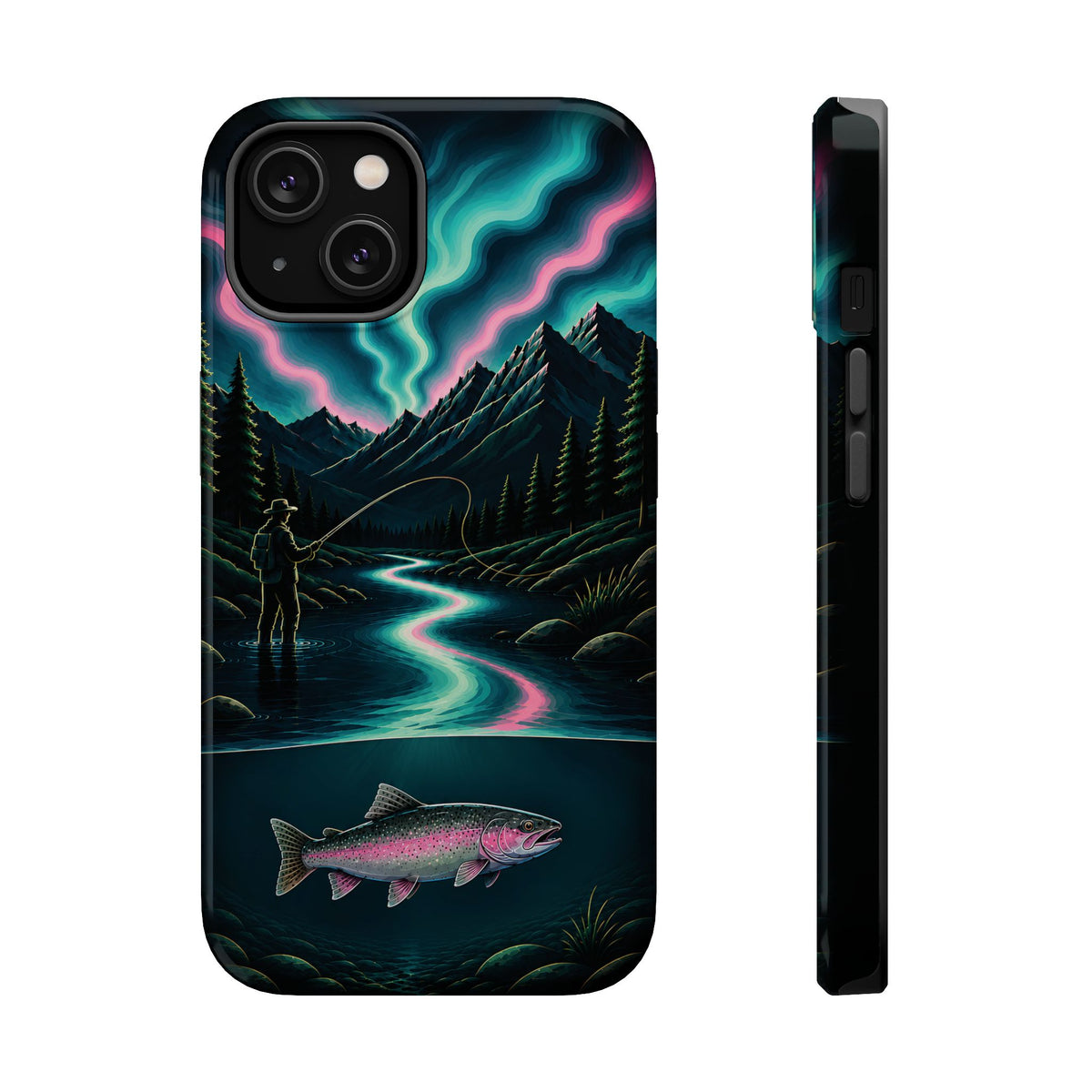 Aurora Rainbow Trout MagSafe Case