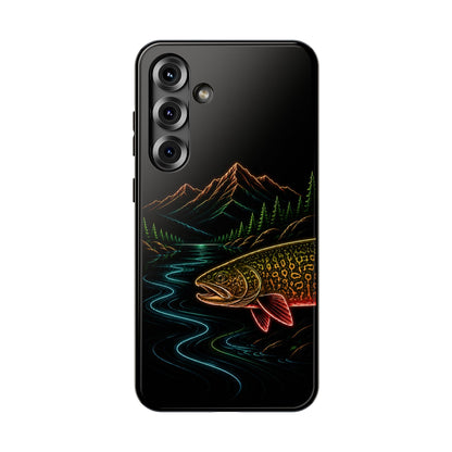Tiger Trout Neon Wilderness Tough Phone Case