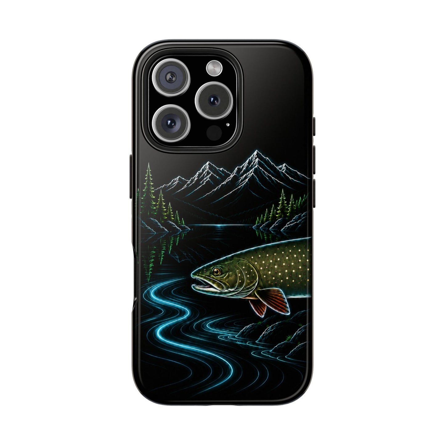 Bull Trout Neon Wilderness Tough Phone Case