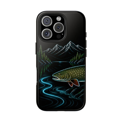 Bull Trout Neon Wilderness Tough Phone Case