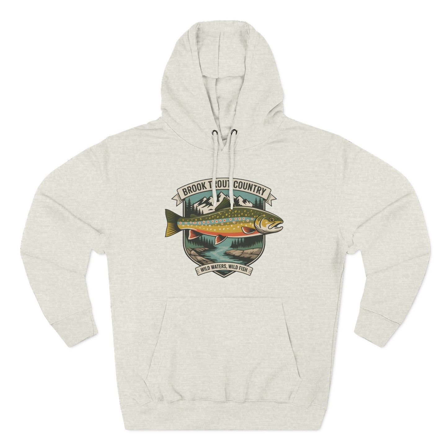 Brook Trout Country Hoodie – Trout Fishing & Outdoor Hoodie