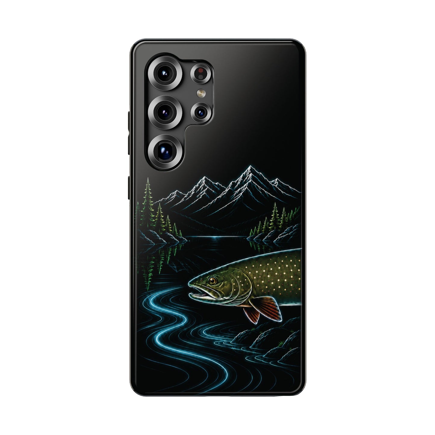 Bull Trout Neon Wilderness Tough Phone Case