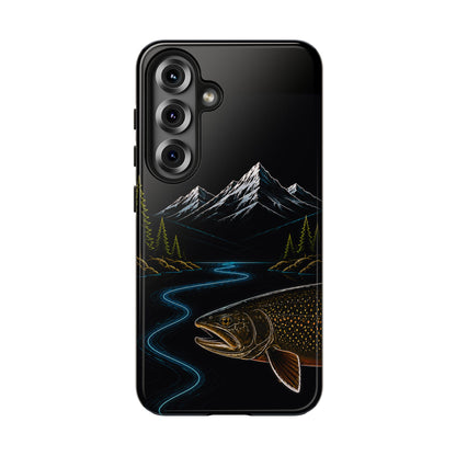 Bull Trout Neon Wilderness Tough Phone Case