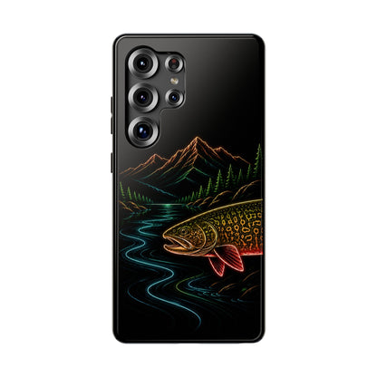 Tiger Trout Neon Wilderness Tough Phone Case