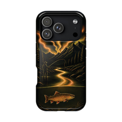 Aurora Brown Trout MagSafe Case