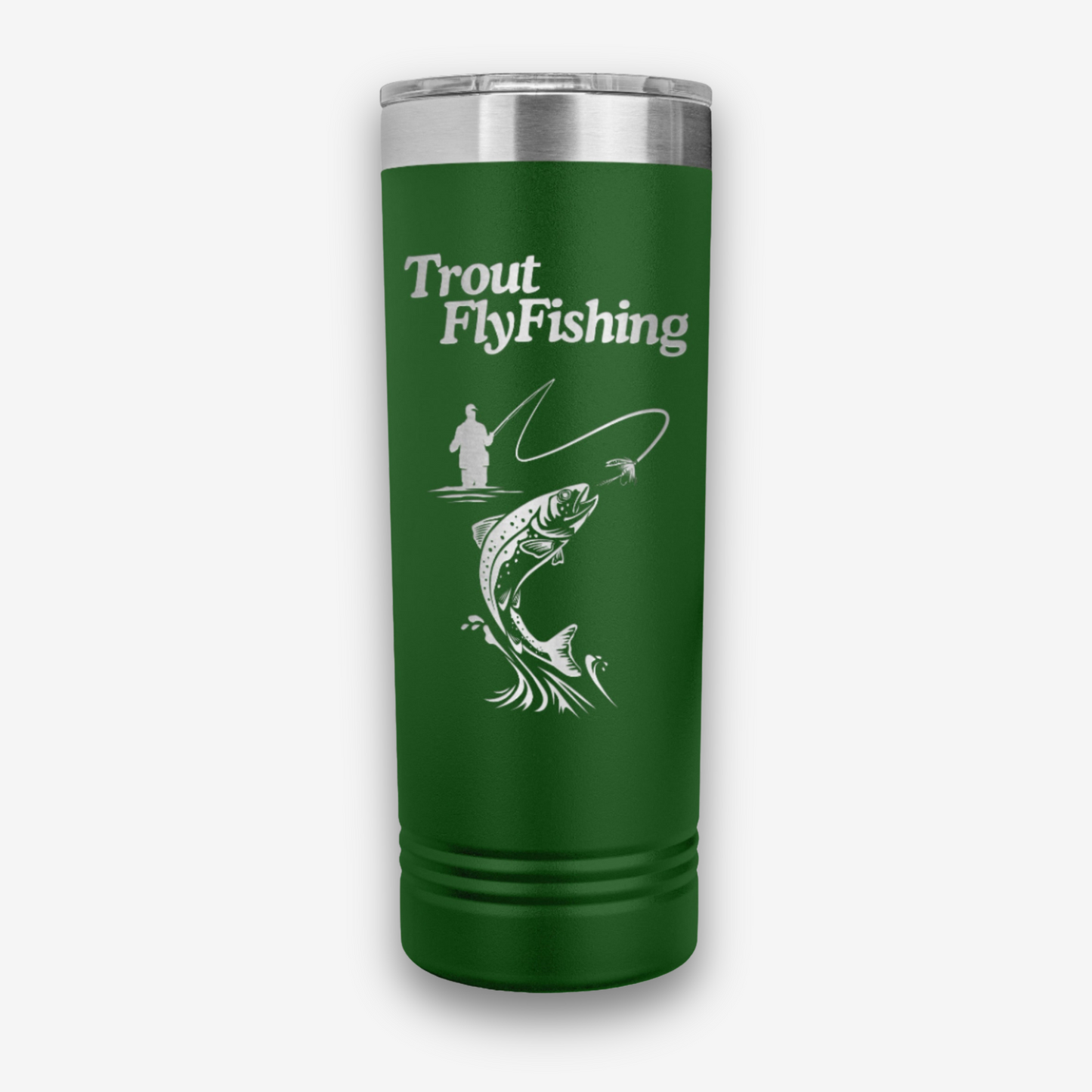 Trout Fly Fishing Tumbler