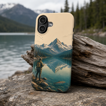 Alpine Waters Fishing Phone Case