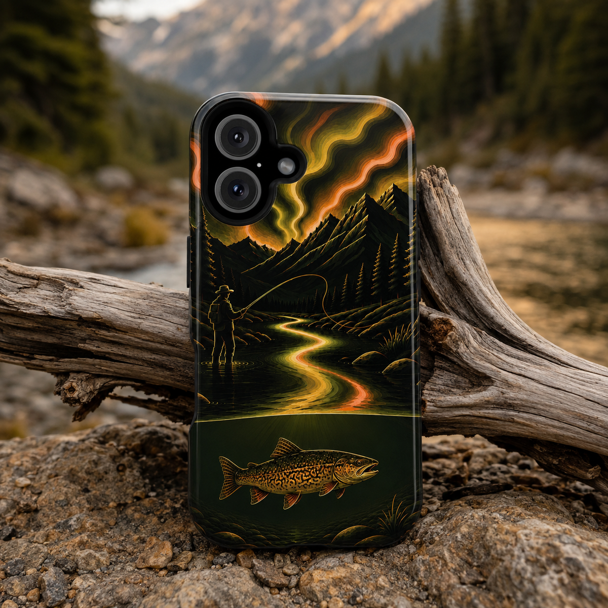 Aurora Tiger Trout MagSafe Case