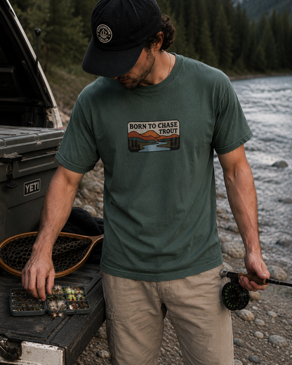 Born to Chase Trout Tee