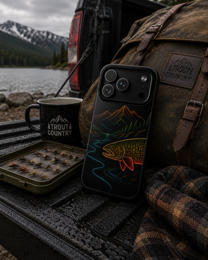 Tiger Trout Neon Wilderness Tough Phone Case