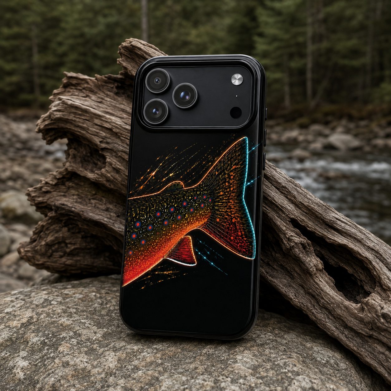Brook Trout Tail Phone Case