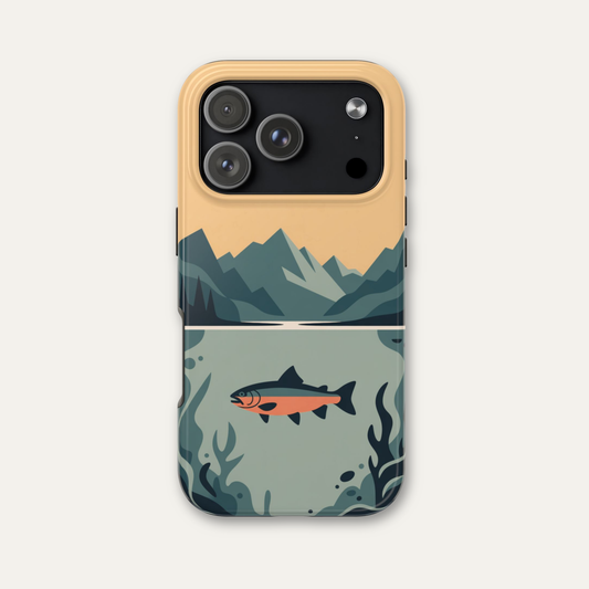 Alpine Trout Tough Phone Case